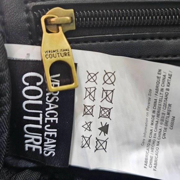 Versace Jeans Couture Floral Pattern Quilted Crossbody - Picture 13 of 14